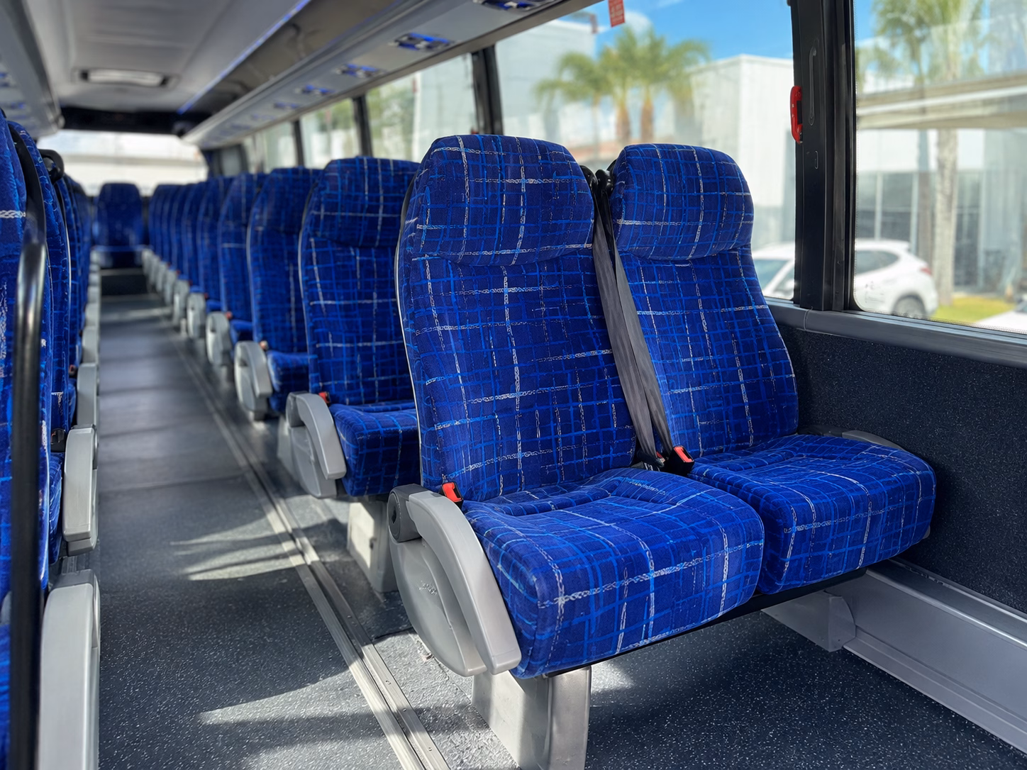west palm beach construction and film crew shuttle buses